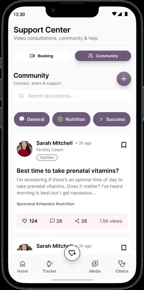 Community screen